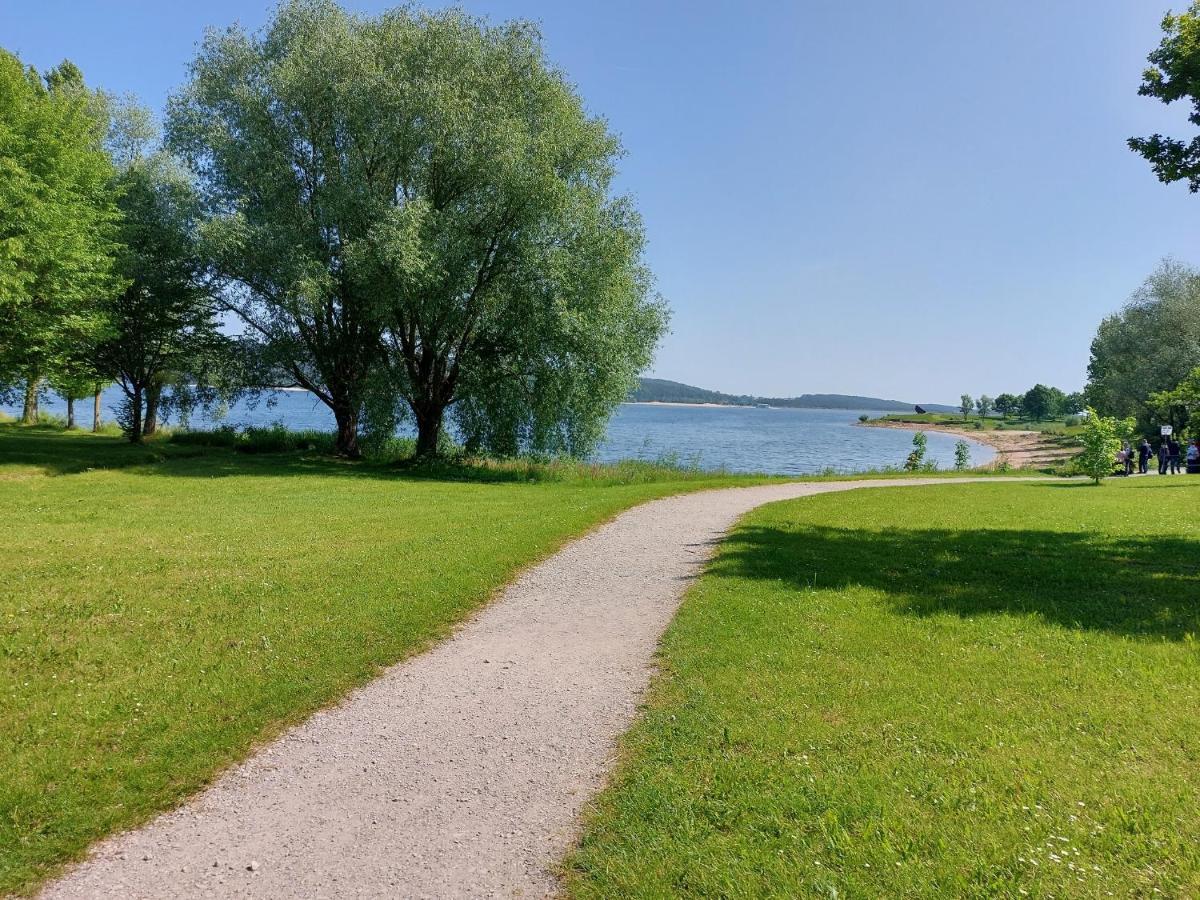 פליינפילד Ferienwohnung Brombachsee Ankerplatz Mit Sauna Bei Juliane Und Klaus מראה חיצוני תמונה